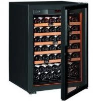 EuroCave S-Revel-S (5 полок, дверь Full Glass, цвет черный)