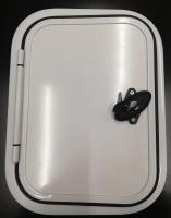 MobileComfort SD4030, 40*30см, Люк сервисный настенный для автодомов, белый