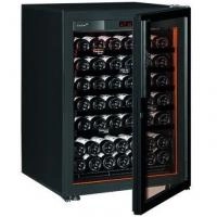 EuroCave S-Revel-S (5 черных полок, дверь Full Glass, цвет черный)