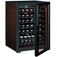EuroCave S-Revel-S (5 черных полок, дверь Full Glass, цвет буйвол)