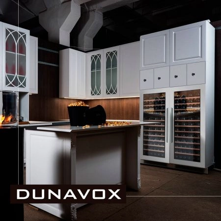 Купить встраиваемый винный шкаф Dunavox DX-74.230DW
