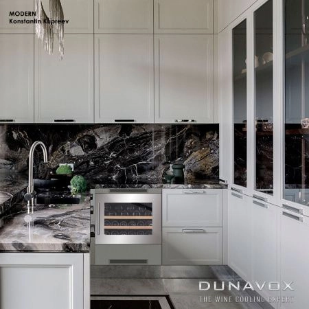 Купить встраиваемый винный шкаф Dunavox DAB-28.65SS
