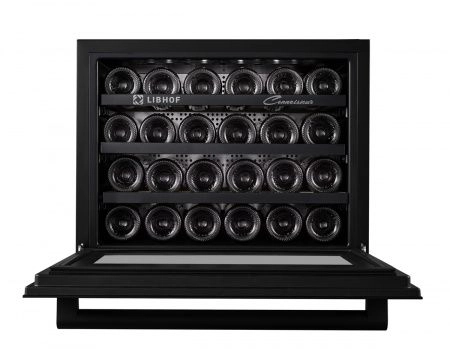 Купить встраиваемый винный шкаф Libhof Connoisseur CK-24 black
