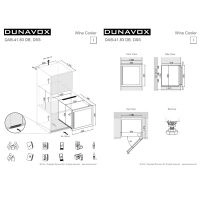 Купить встраиваемый винный шкаф Dunavox DAB-41.83DSS