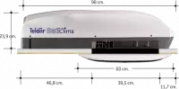 Купить кондиционер Telair Dualclima 12500H
