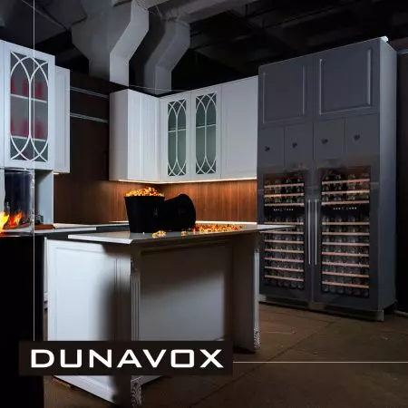 Купить встраиваемый винный шкаф Dunavox  DX-74.230DB
