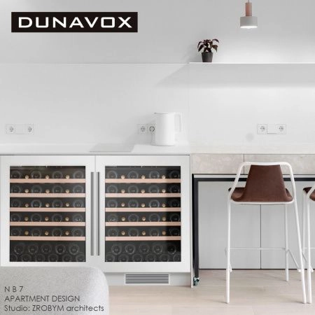 Купить встраиваемый винный шкаф Dunavox DAU-46.138W