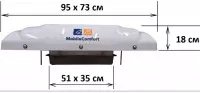 Купить Кондиционер MobileComfort MC3012T, накрышный электрический моноблок 3кВт, 12V, с комплектом крепежа