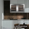 Купить встраиваемый винный шкаф Dunavox DAV-32.81DSS.TO