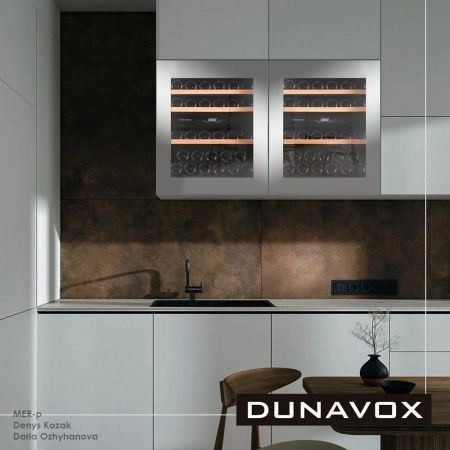 Купить встраиваемый винный шкаф Dunavox DAV-32.81DSS.TO