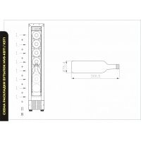Купить встраиваемый винный шкаф Meyvel MV8-KBT1
