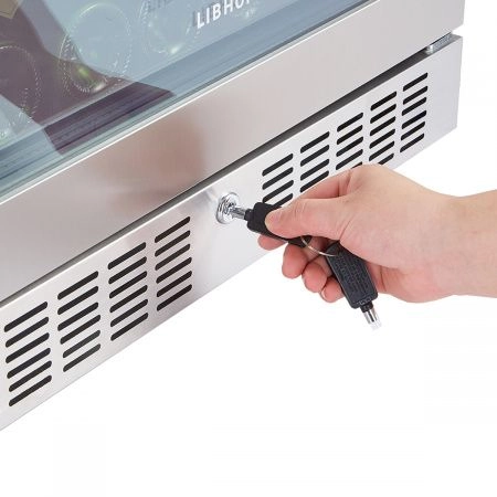 Купить встраиваемый винный шкаф Libhof SE-127 silver