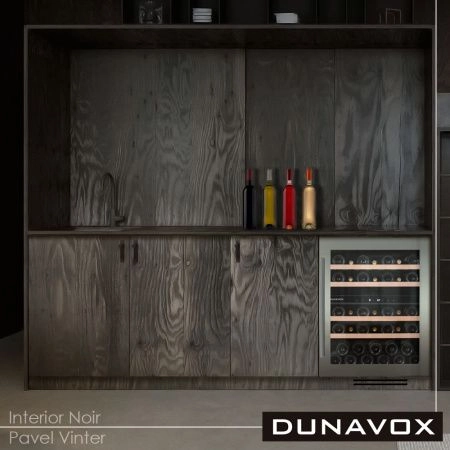 Купить встраиваемый винный шкаф Dunavox DAUF-39.121DSS