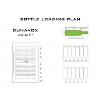 Купить встраиваемый винный шкаф Dunavox DAB-42.117DB