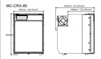 MobileComfort MC-CRX-85