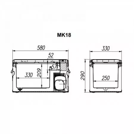 Купить Alpicool MK18