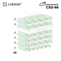 Купить встраиваемый винный шкаф Libhof Connoisseur CXD-46 black