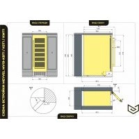 Купить встраиваемый винный шкаф Meyvel MV19-KWT1