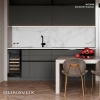 Купить встраиваемый винный шкаф Dunavox DAU-32.81B