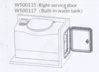 Freucamp RV Toilet W500115 Туалет кассетный для автодома
