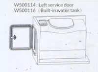 Freucamp RV Toilet W500114 туалет кассетный для автодома