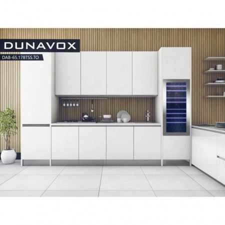 Купить встраиваемый винный шкаф Dunavox DAB-65.178TSS.TO