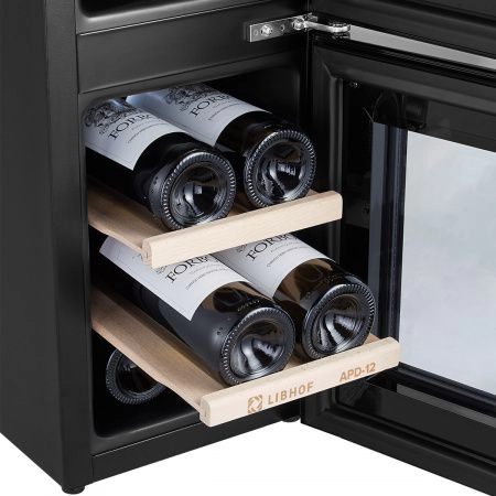 Купить отдельностоящий винный шкаф Libhof APD-12 black