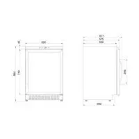 Купить встраиваемый винный шкаф Dometic B68G Basic