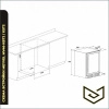 Купить встраиваемый винный шкаф Meyvel MV46-KST2