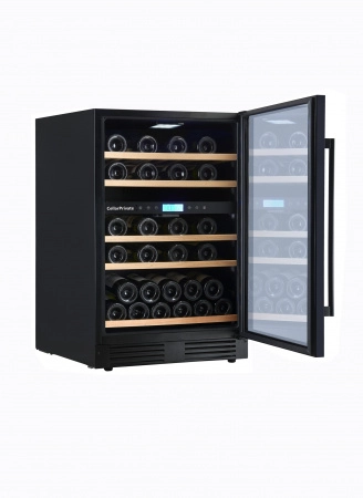 Купить встраиваемый винный шкаф Cellar Private CP043-2TB чёрный