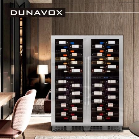 Купить встраиваемый винный шкаф Dunavox DX-104.375DSS