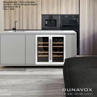 Купить встраиваемый винный шкаф Dunavox DAU-32.78DW