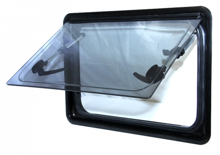 MobileComfort W8050P1, 800*500mm, Окно откидное для транспортных средств, шторка плиссированная, антимаскитка