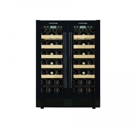 Купить встраиваемый винный шкаф Cellar Private CP042-2TB чёрный