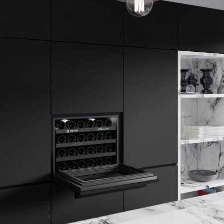 Купить встраиваемый винный шкаф Libhof Connoisseur CK-24 black