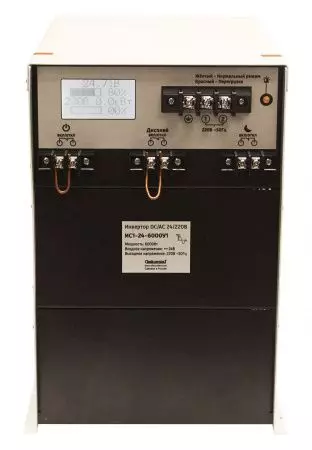 ИС1-24-6000У1 инвертор DC/AC, 24В/220В, 6000Вт