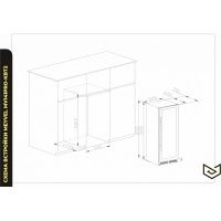 Купить встраиваемый винный шкаф Meyvel MV141PRO-KBT2