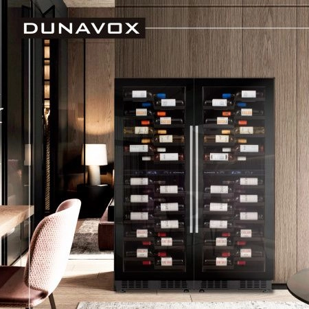 Купить встраиваемый винный шкаф Dunavox DX-104.375DB