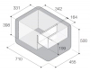 Купить Vitrifrigo VF55P