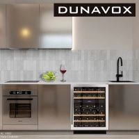 Купить встраиваемый винный шкаф Dunavox DX-53.130SDSK/DP